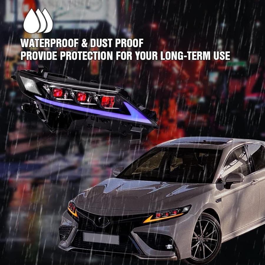 並行輸入品】トヨタカムリヘッドライトアセンブリ 2018-2023 SE