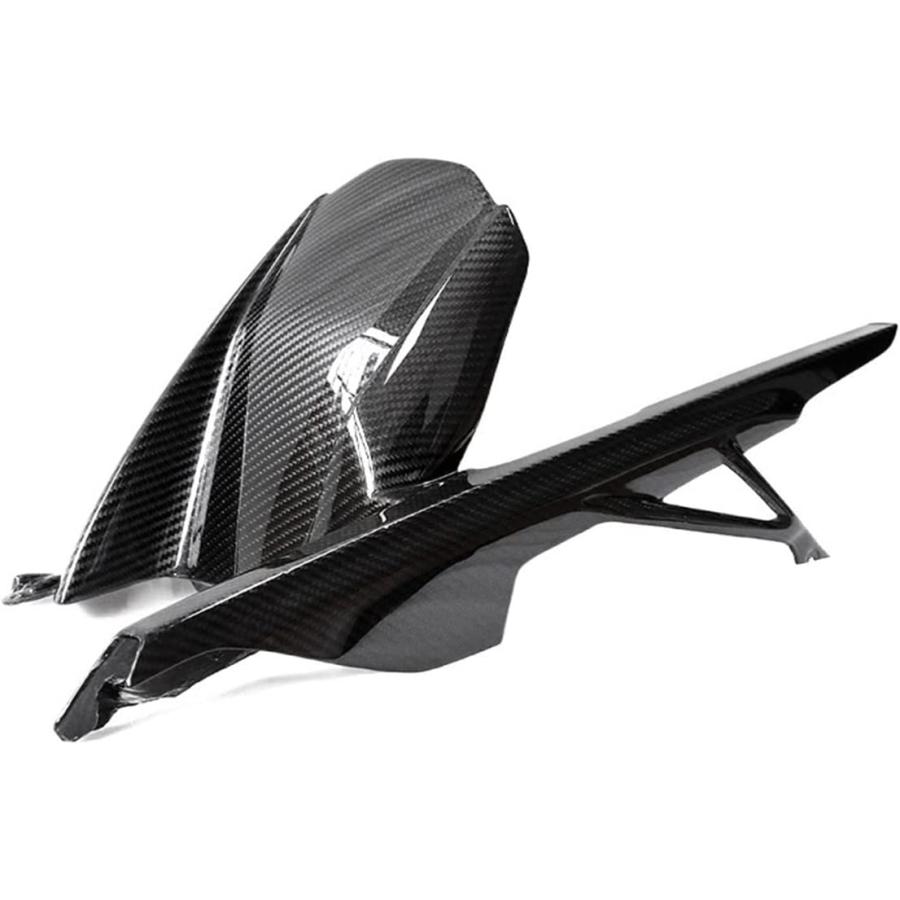 【並行輸入品】PURZI Motorcycle Fender Carbon Fiber Motorcycle Rear Mudguard Compatの画像