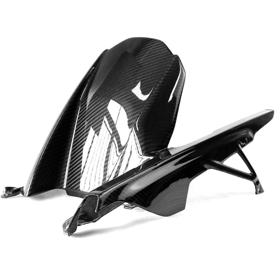 【並行輸入品】PURZI Motorcycle Fender Carbon Fiber Motorcycle Rear Mudguard Compatの画像