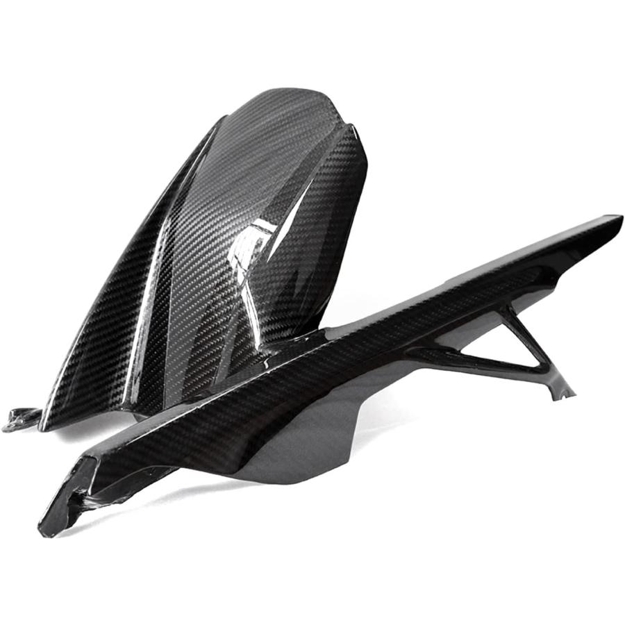 【並行輸入品】PURZI Motorcycle Fender Carbon Fiber Motorcycle Rear Mudguard Compatの画像