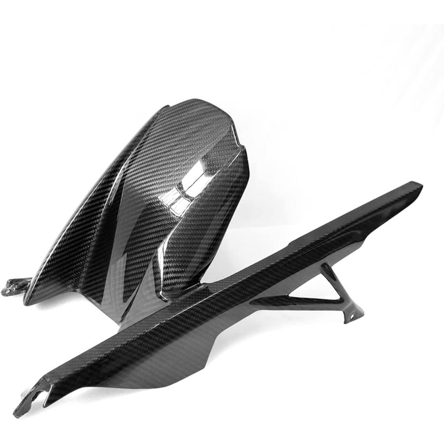 【並行輸入品】PURZI Motorcycle Fender Carbon Fiber Motorcycle Rear Mudguard Compatの画像