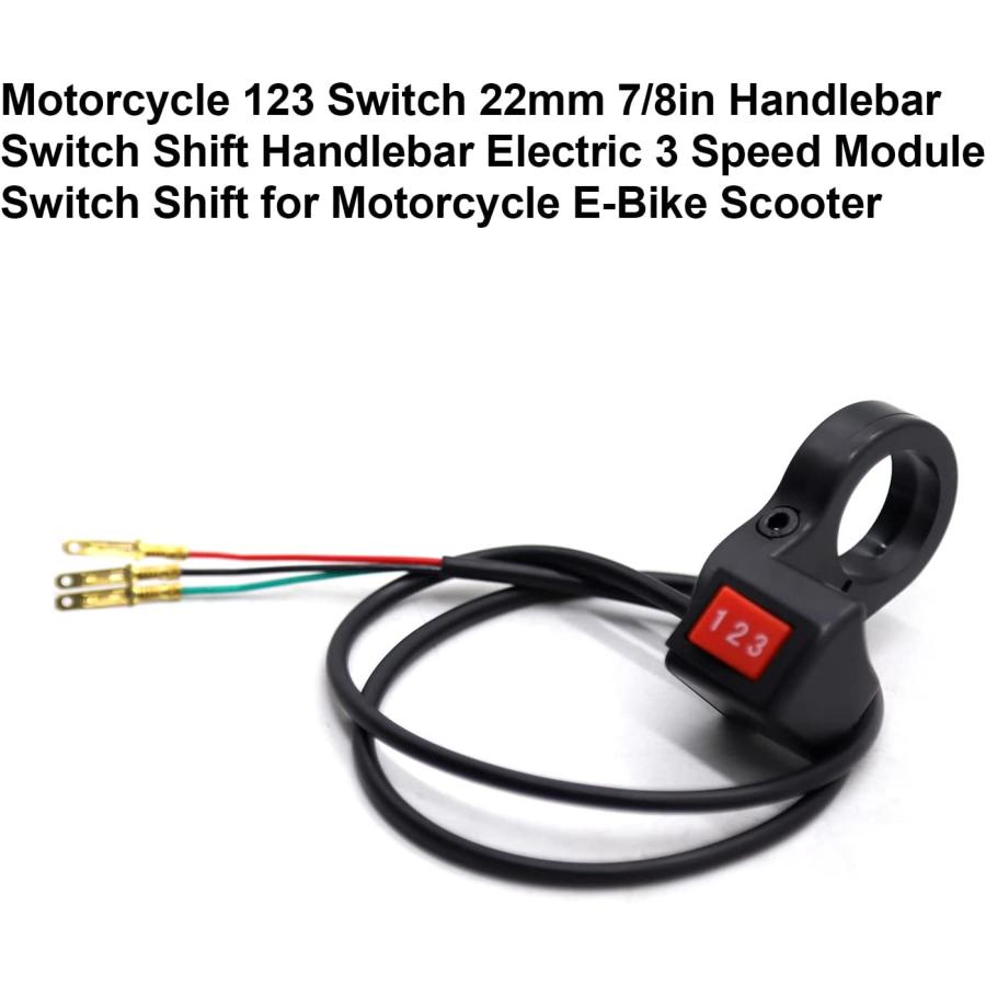 並行輸入品】XIXIAN Motorcycle 123 Switch 22mm 7/8in Handle