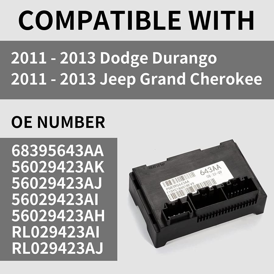 【並行輸入品】BLCYANUE 転送ケースコントロールモジュール 68395643AA グランドチェロキー/ダッジデュランゴ2011の画像