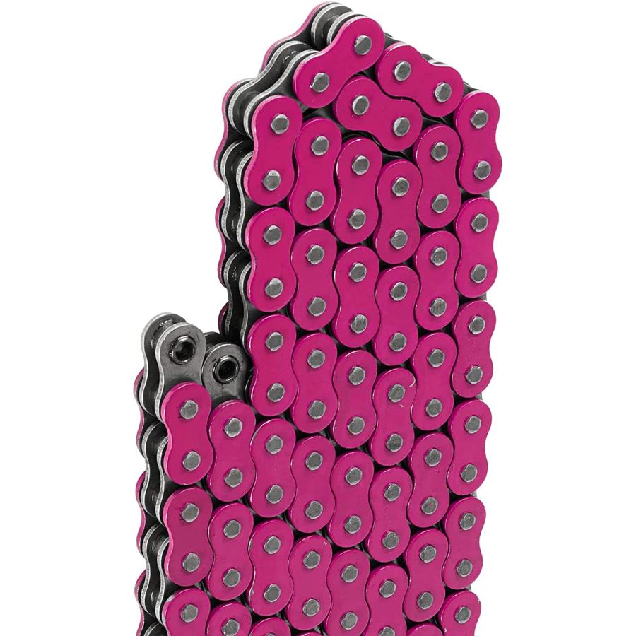 【並行輸入品】525 X 120 Links Motorcycle ATV Pink O-Ring Drive Chain 525-Pitch 120