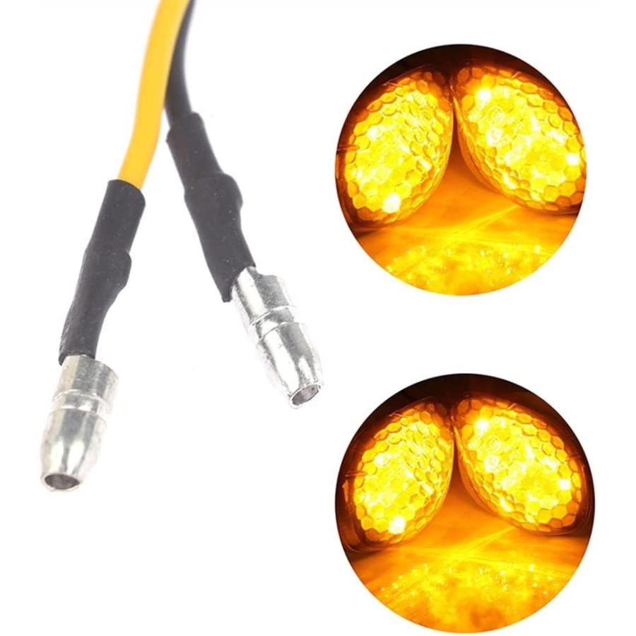 【並行輸入品】Motorcycle turn lights Universal 1Pcs Motorcycle Turn Signal Indicatの画像