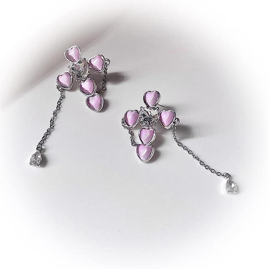 FOTUS フェトウス 胎児ピアス ピンク サイバー Y2K HEART Daith body jewelry 16G K18YG #LJ18001P ハート ダイス