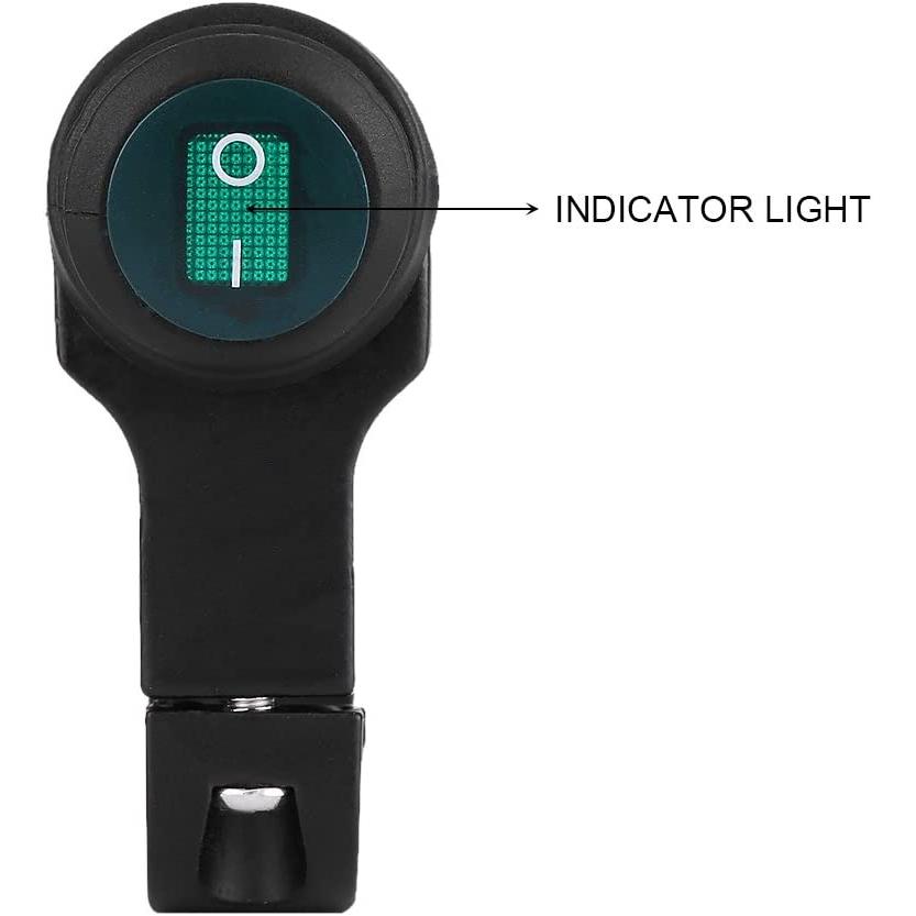 【並行輸入品】Universal Fog Spot Light Switch Motorcycle Switch ON OFF 22mm Hand_2