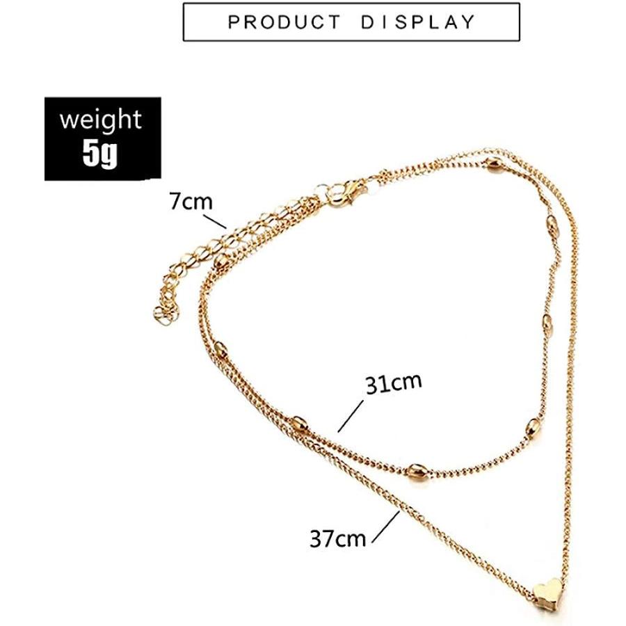 【並行輸入品】NSQFKALL Collocation Collarbone Chain Necklace Accessories Clothing_5