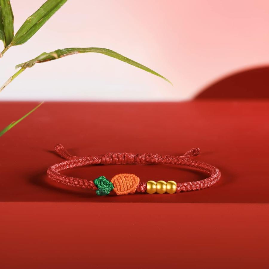 【並行輸入品】ZHOU LIU FU 24K Solid Gold Bracelet for Women Real Pure Gold Jewelr_2