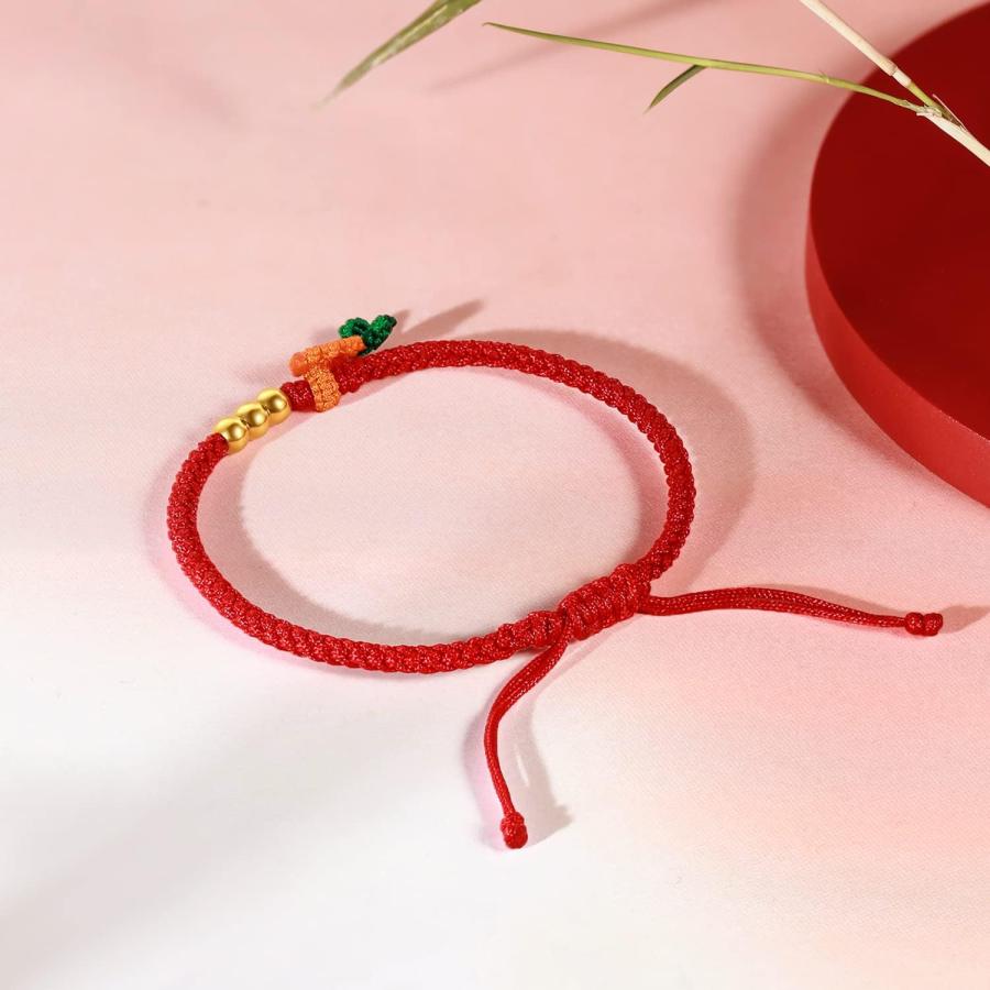 【並行輸入品】ZHOU LIU FU 24K Solid Gold Bracelet for Women Real Pure Gold Jewelr_3