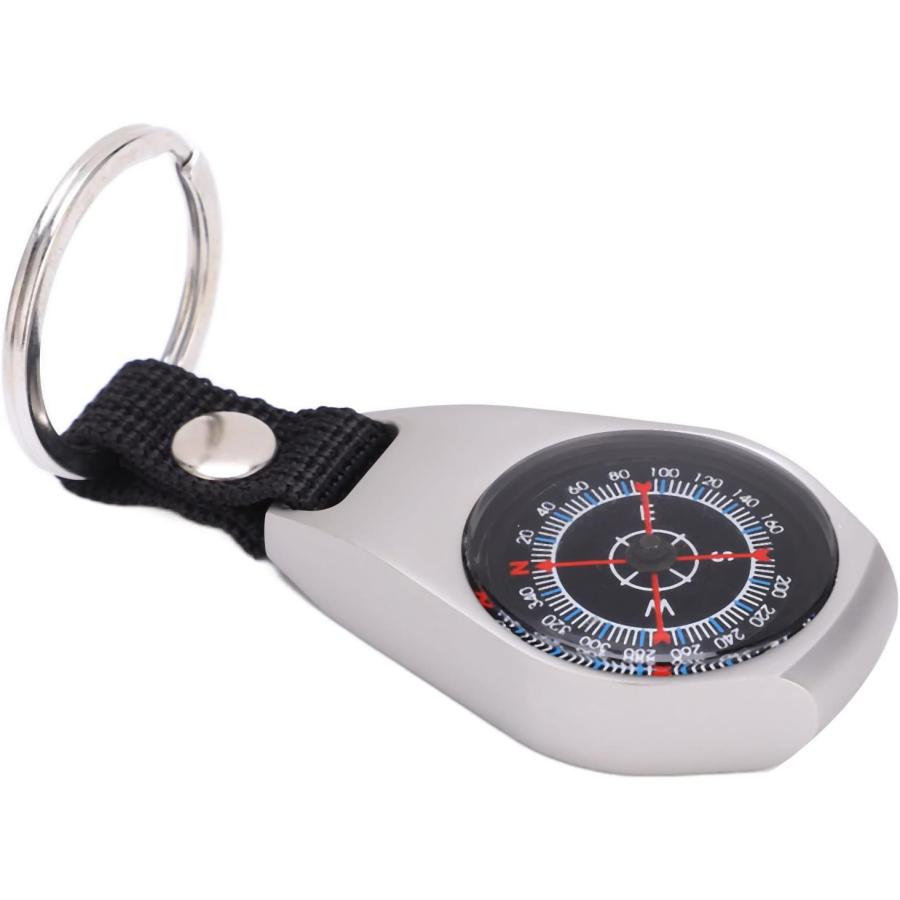 Keychain Pocket Compass  Mini Metal Key Ring Compass Survival Gear Outdoor Hiking Compass for Travel Camping Motoring Backpacking　並行輸入品｜dep-dreamfactory｜06