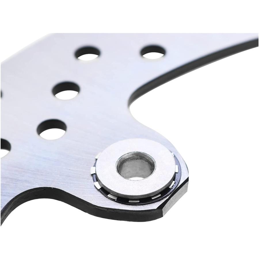 【並行輸入品】Brake pad 320mm Motorcycle Front Brake Disc Rotor Compatible For BMW_5