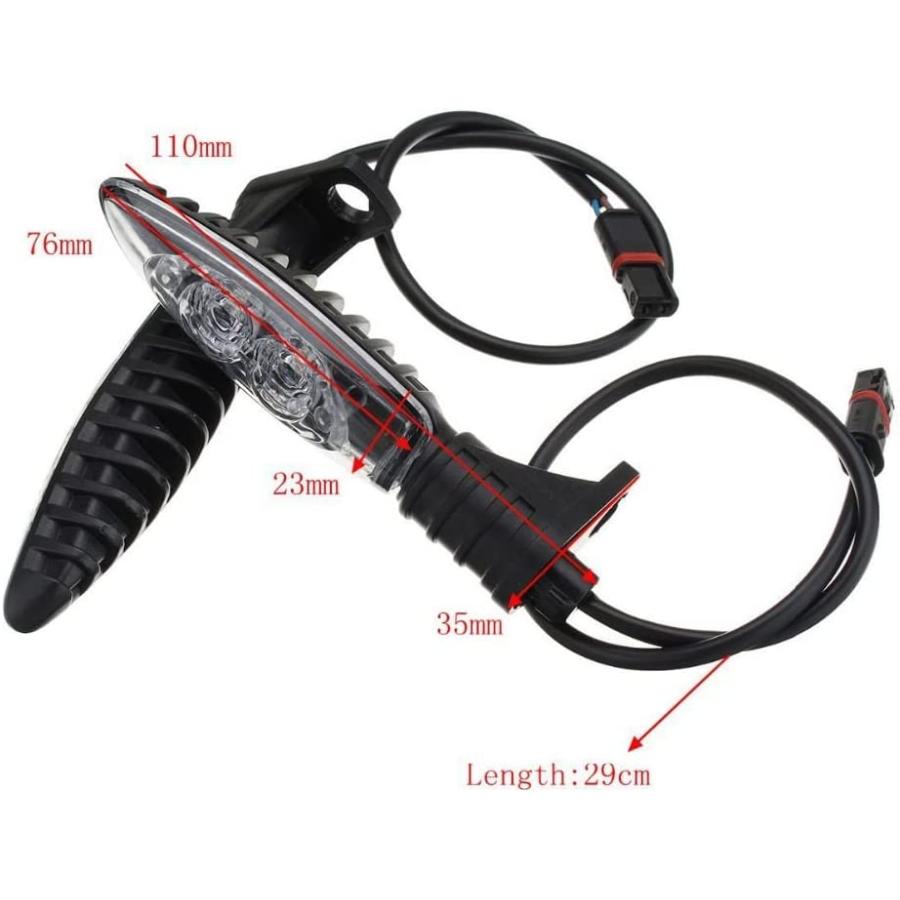 【並行輸入品】Motorcycle turn lights For BMW HP4 S1000R S1000RR S1000XR R1200GS R1の画像
