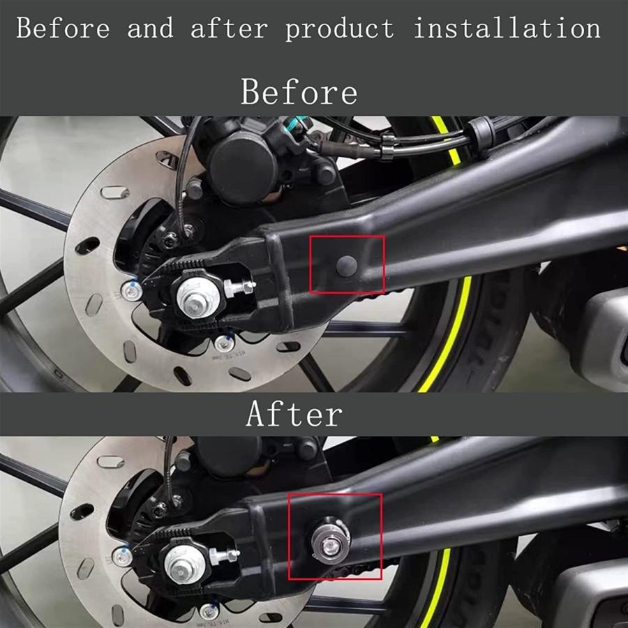 【並行輸入品】Motorcycle M6 Bracket Screw Rear Rocker Arm Slider Spool CNC for Yam_4