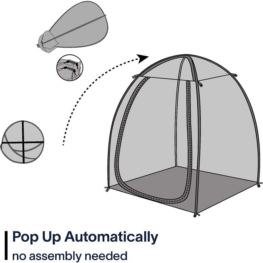 【並行輸入品】TopGold Sports Tent Weather Proof Pod Clear Bubble Tent Outdoor Inst_1