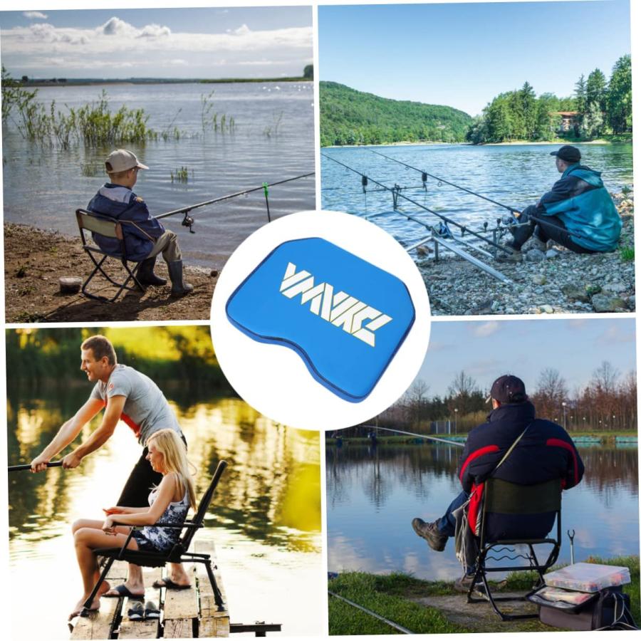 CLISPEED 4 Pcs Fishing Cushion Camping Accessories Backpack Accessories Fishing Kayak Camping Seat Cushion Camping Seat Pad Kayak Seat Pad Fishing｜dep-dreamfactory｜09