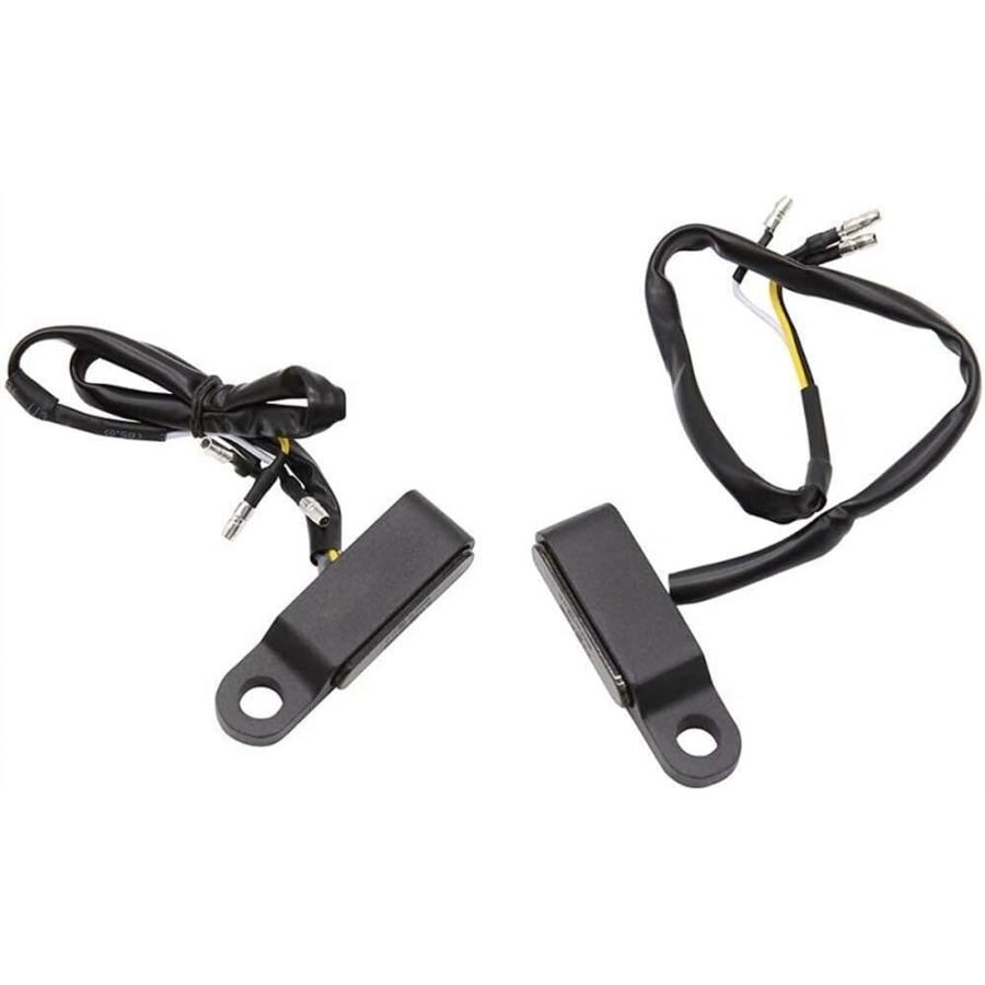 【並行輸入品】KAFARE Motorcycle turn lights 2Pcs Motorcycle Mini Turn Signal Runniの画像