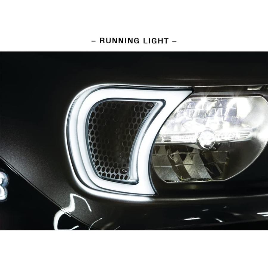 【並行輸入品】M Maintenanse Motorcycle LED Trim Lights For Harley Road Glide '15-Uの画像