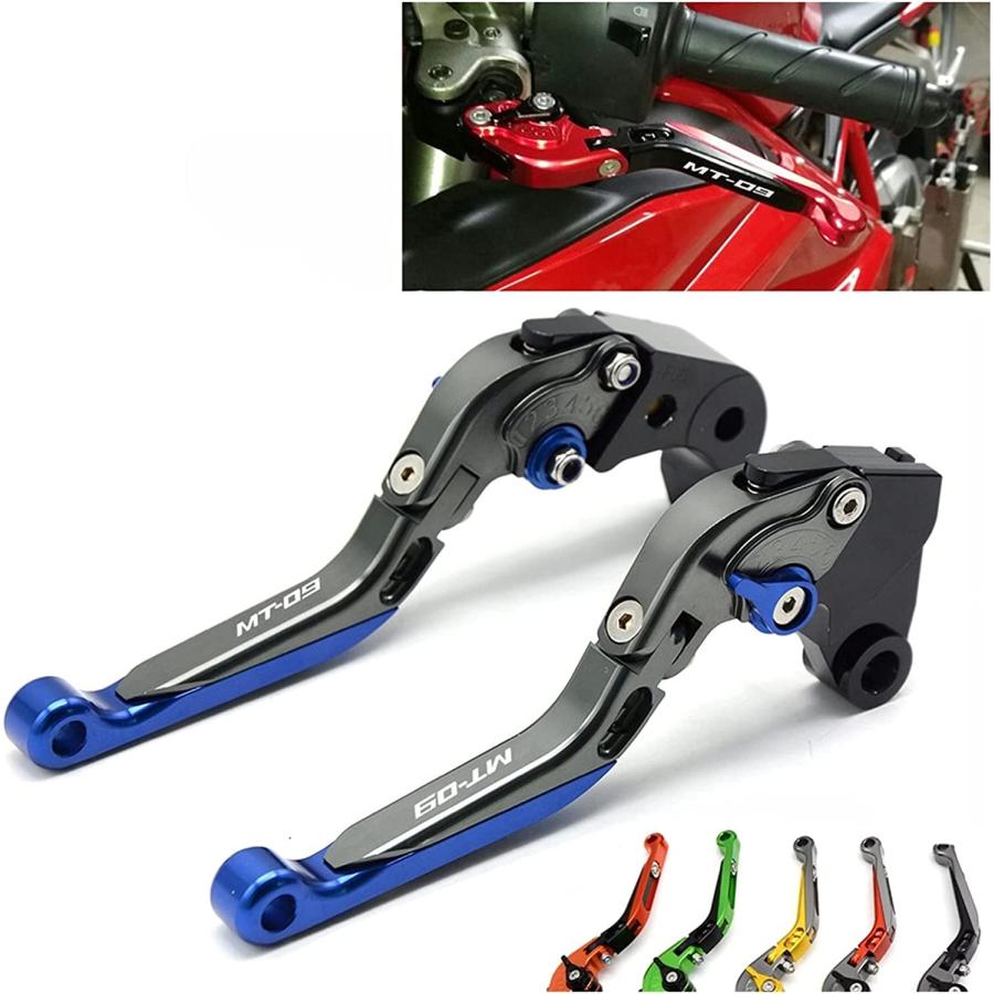 【並行輸入品】Adjustable Brake Clutch Levers CNC Motorcycle Brakes Clutch Levers f_3