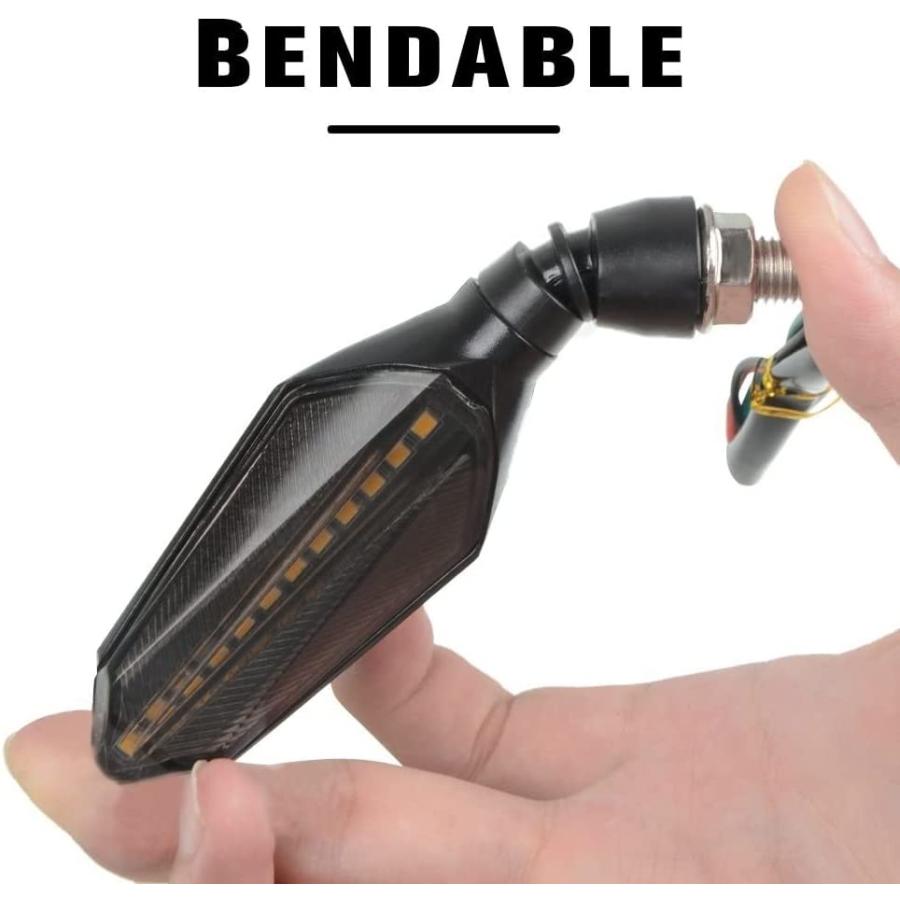 【並行輸入品】Motorcycle turn lights Motorcycle Turn Signal Light Indicator Blinkeの画像