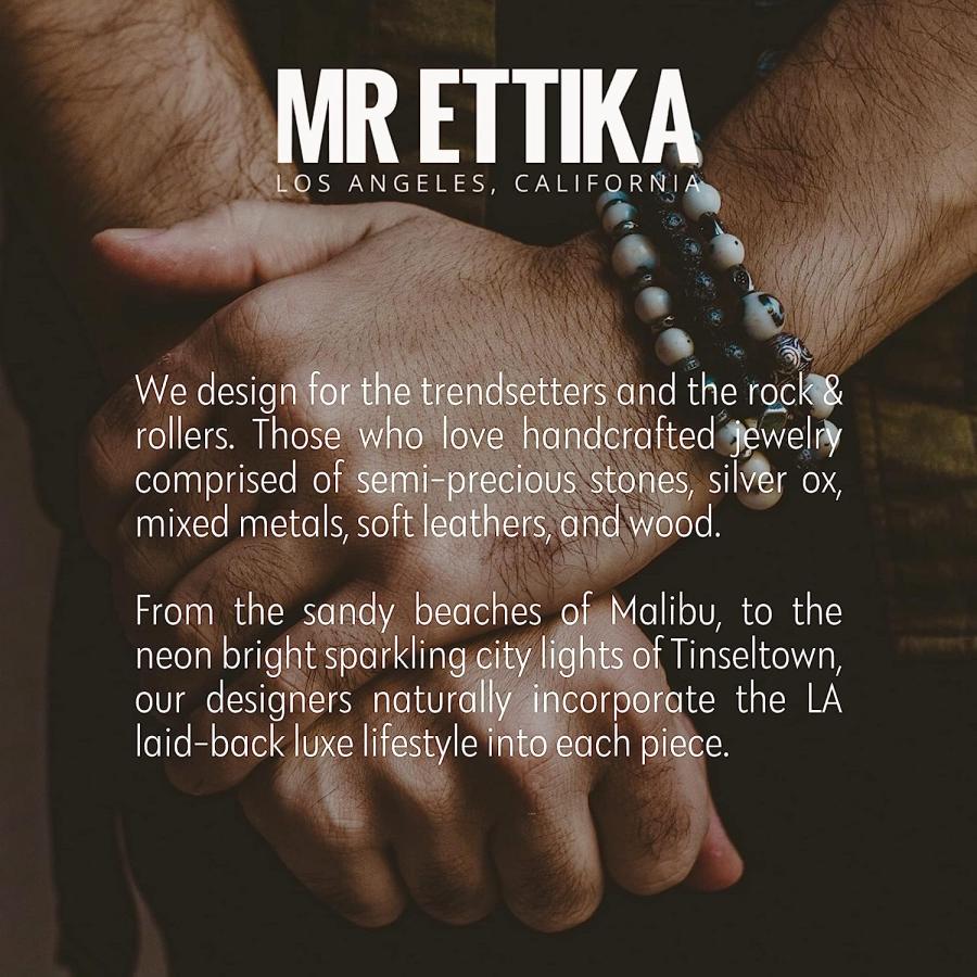 【並行輸入品】Ettika for Men - MrEttika Bracelets. Mixed Metal Brass and Silver Ri_3