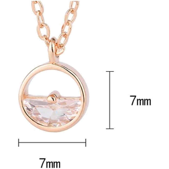 【並行輸入品】SLNFXC Necklace Simple Pendant Literary and Fresh Sweater Chain Collの画像