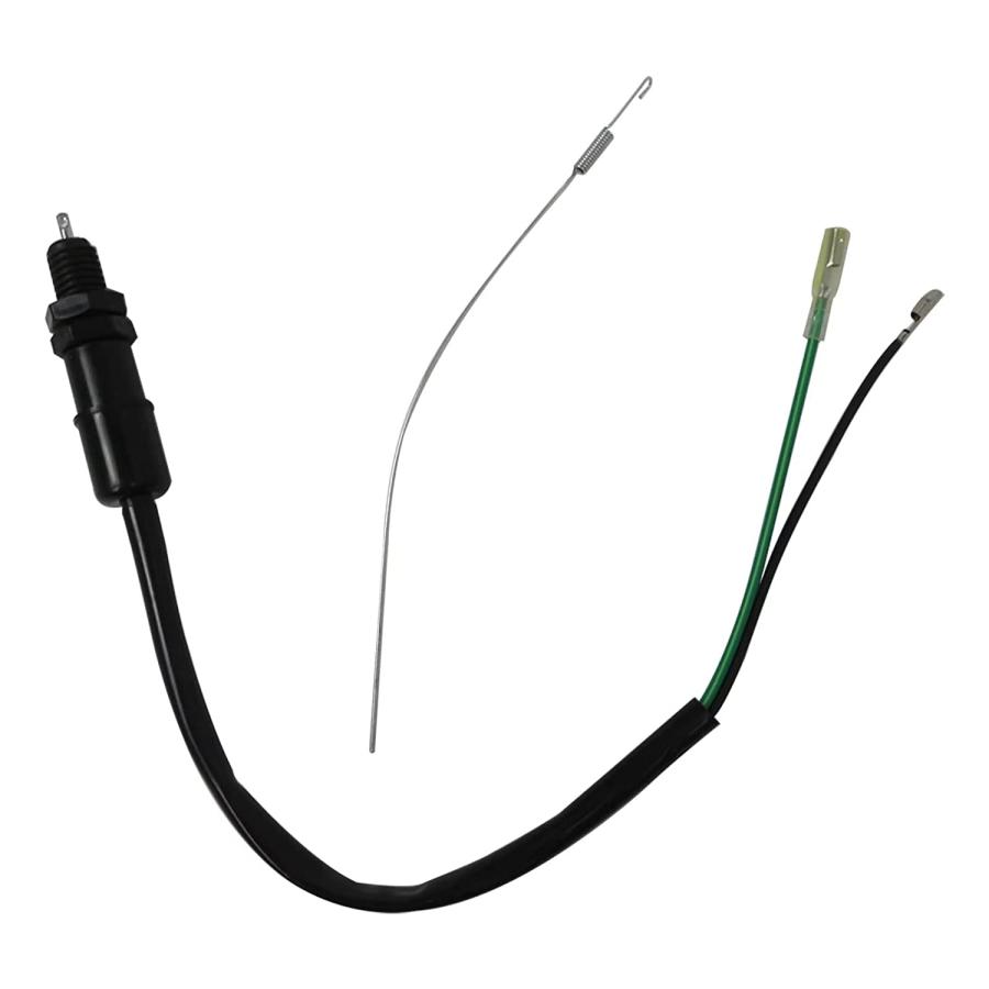 【並行輸入品】Universal Motorcycle Rear Brake Light Switch with Steel Spring Kit C_6