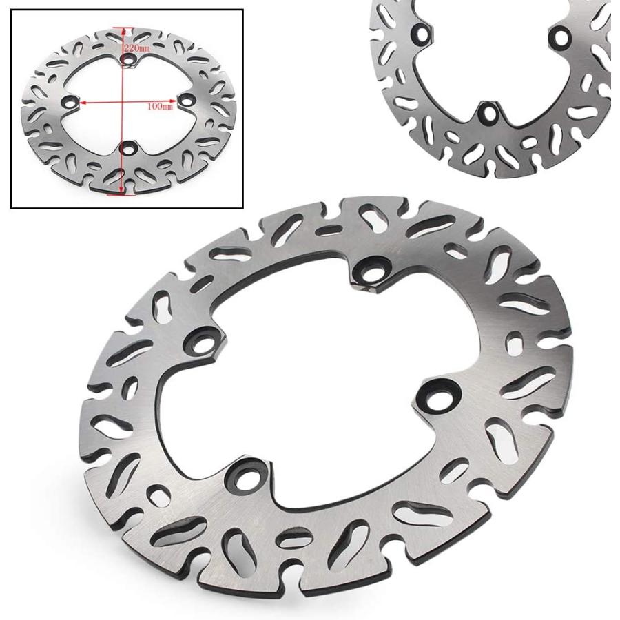 【並行輸入品】Lirun Motorcycle Rear Brake Disc Rotor Replacement for Kawasaki Ninj_2