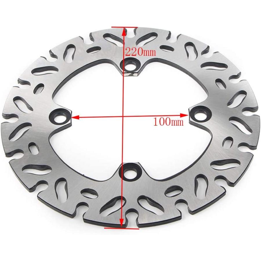 【並行輸入品】Lirun Motorcycle Rear Brake Disc Rotor Replacement for Kawasaki Ninj_3