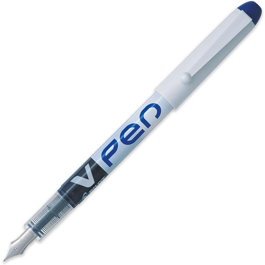 【並行輸入品】Pilot V PEN 消せる使い捨て万年筆 ペン先0.6mm ミディアムライン 5本入り ブルーインク　 | ブランド登録なし | 04