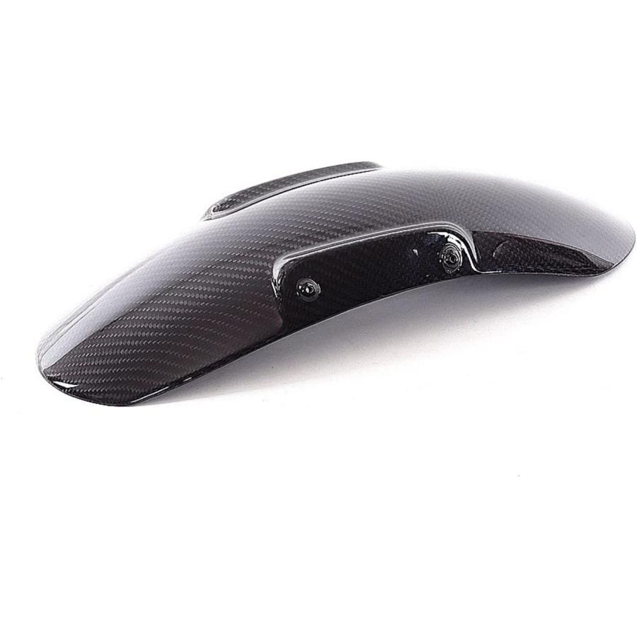 【並行輸入品】HAQT Carbon Fiber Front Wheel Fender Mudguard Motorcycle Accessoriesの画像