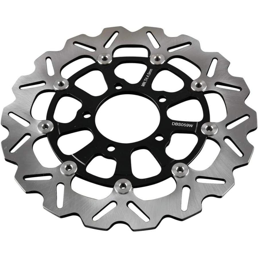 【並行輸入品】FSFY Pair Motorcycle Front Brake Disc Rotor Replacement For Kawasaki_4