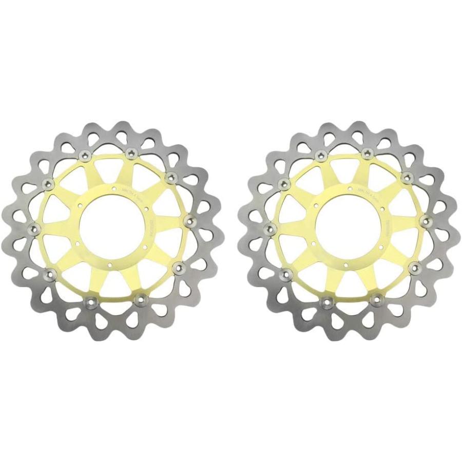 【並行輸入品】FSFY Motorcycle Brake Rotors Parts Front Brake Disc Rotors Stainless_4