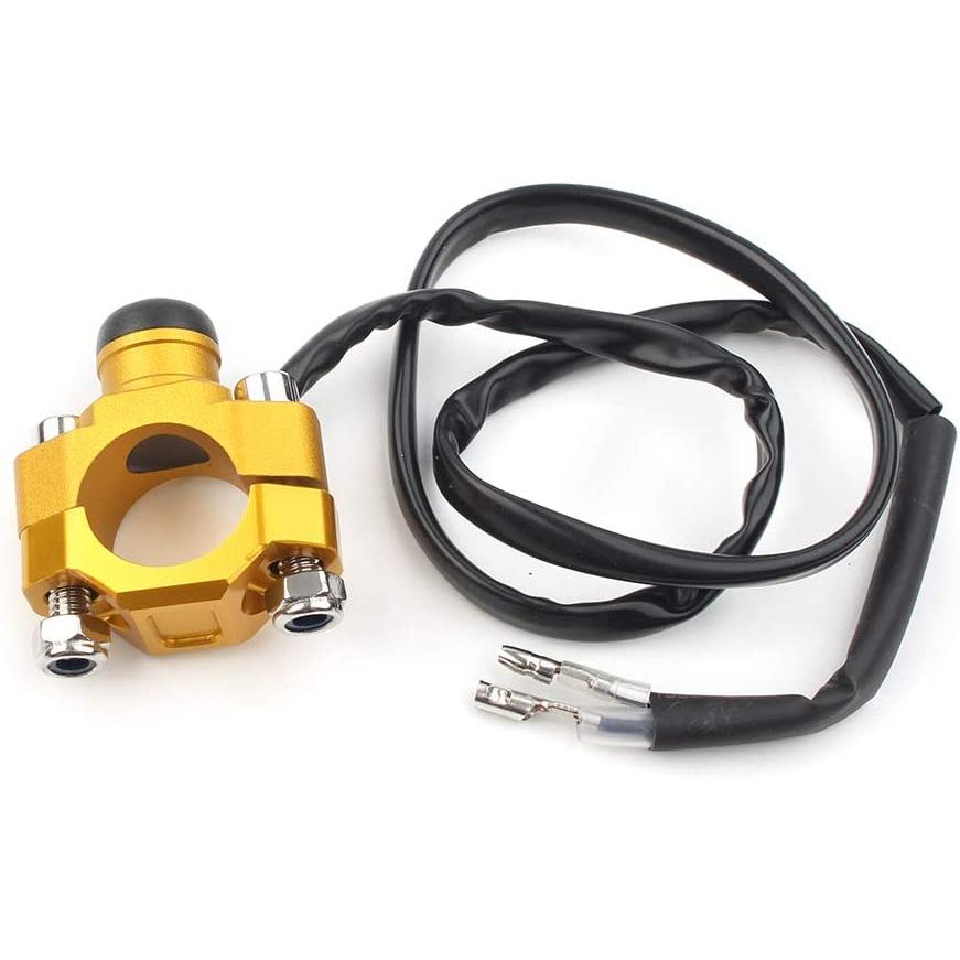 【並行輸入品】LIRU Universal Motorcycle Kill Stop Switch Horn Button Handlebar Mouの画像