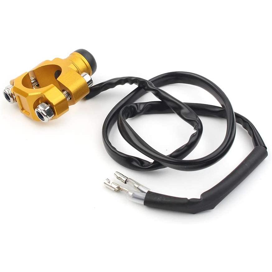 【並行輸入品】LIRU Universal Motorcycle Kill Stop Switch Horn Button Handlebar Mouの画像