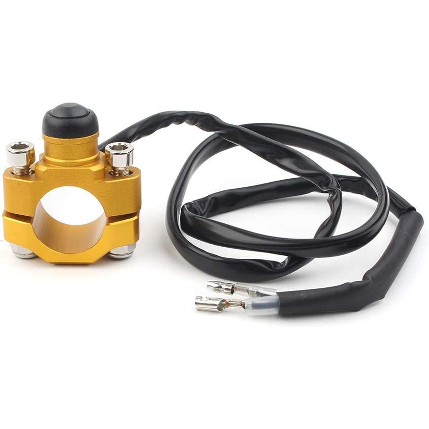 【並行輸入品】LIRU Universal Motorcycle Kill Stop Switch Horn Button Handlebar Mouの画像