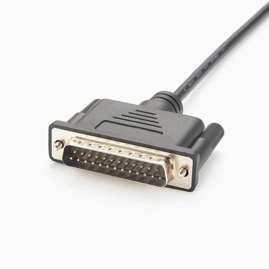 GXMRHWY DB9 Female to DB25 Male Serial Null Modem Cable 1M　並行輸入品｜dep-dreamfactory｜02