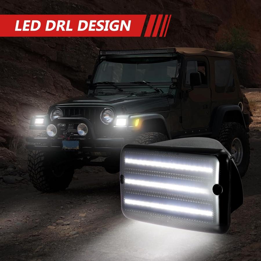 並行輸入品】ALAVENTE LED ウィンカーランプ ジープ ラングラー TJ