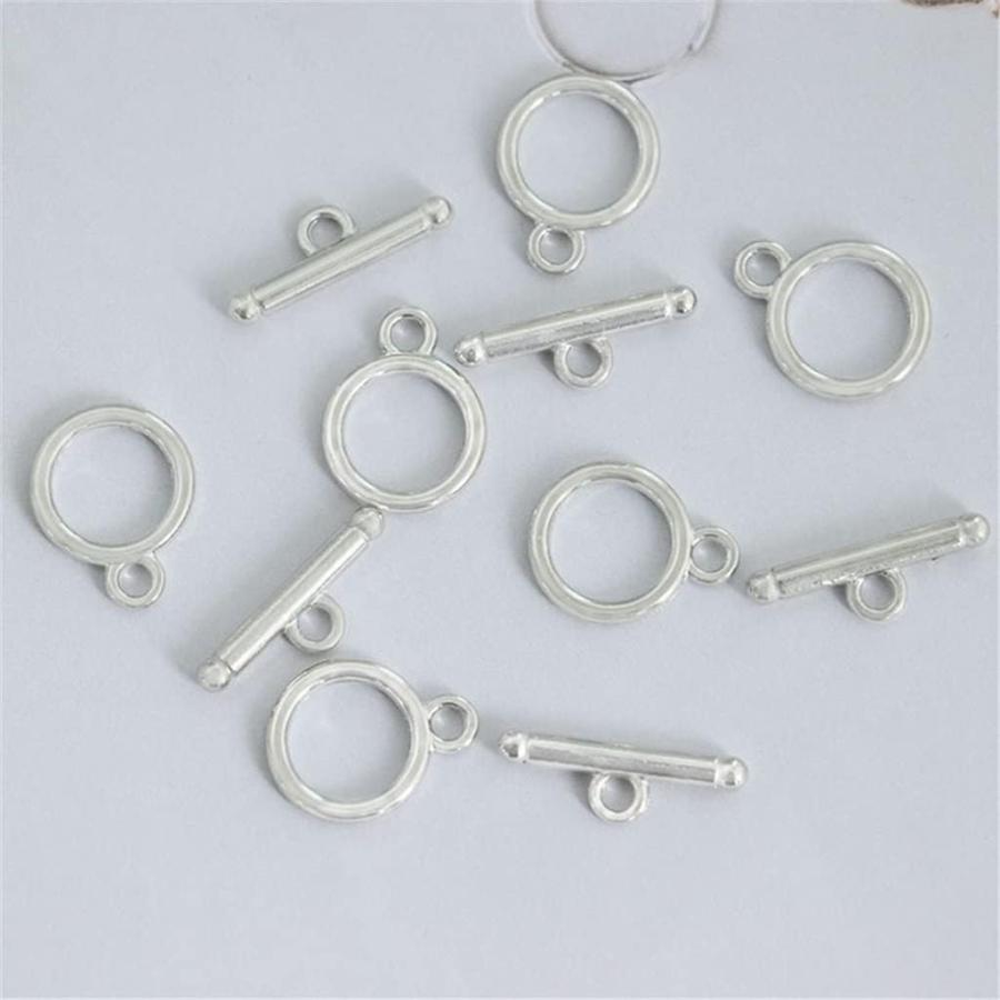 【並行輸入品】MXIAOXIA Silver Sweet Spicy Wind Circle Dangle Alloy Earrings DIY Eaの画像