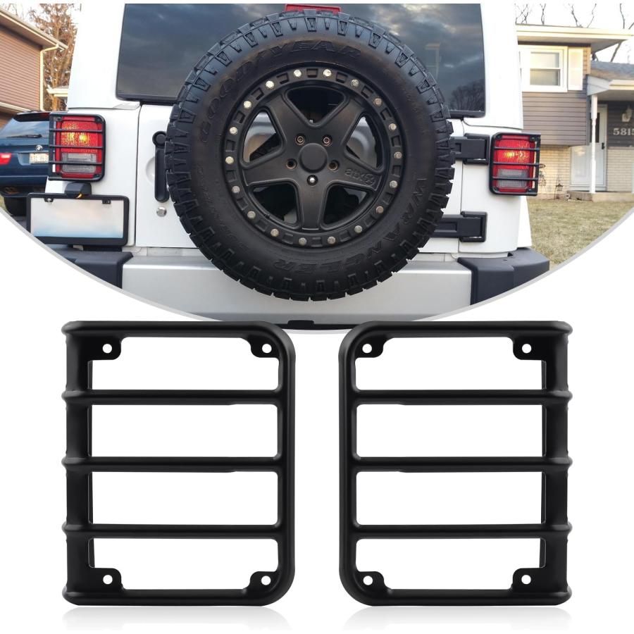 並行輸入品】ADTOPI ジープラングラーJKテールライトカバー ラングラー