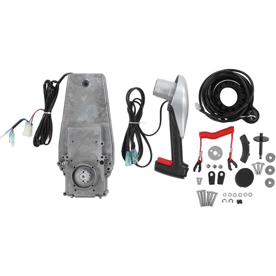 Yctze Right Side Mount Outboard Remote Control Box with outboard