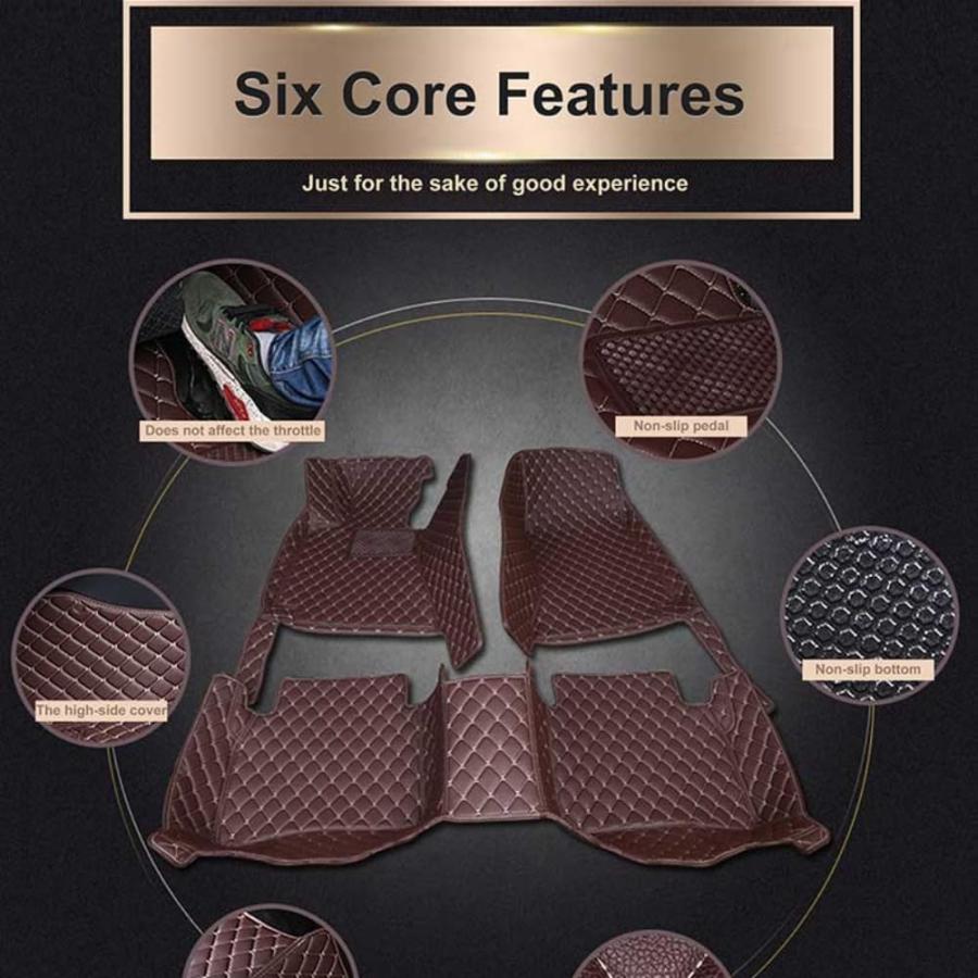 【並行輸入品】Aiducreaon Custom Car Floor Mats Protect Your Vehicle's Interior wit