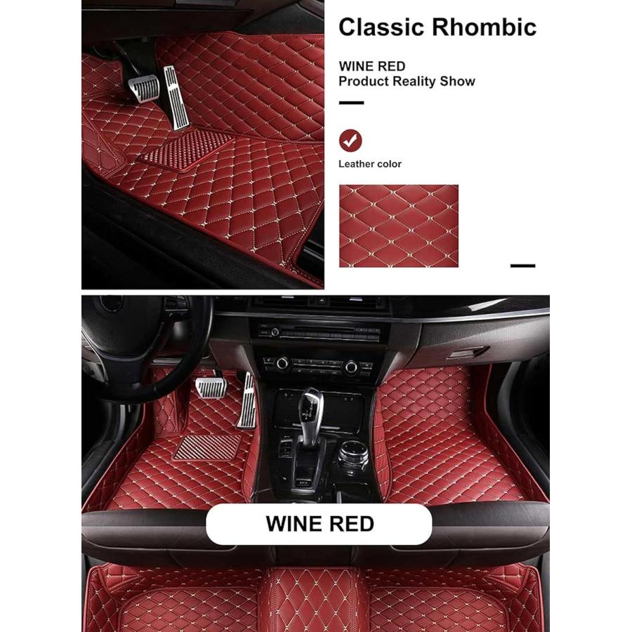 【並行輸入品】Aiducreaon Custom Car Floor Mats Protect Your Vehicle's Interior wit