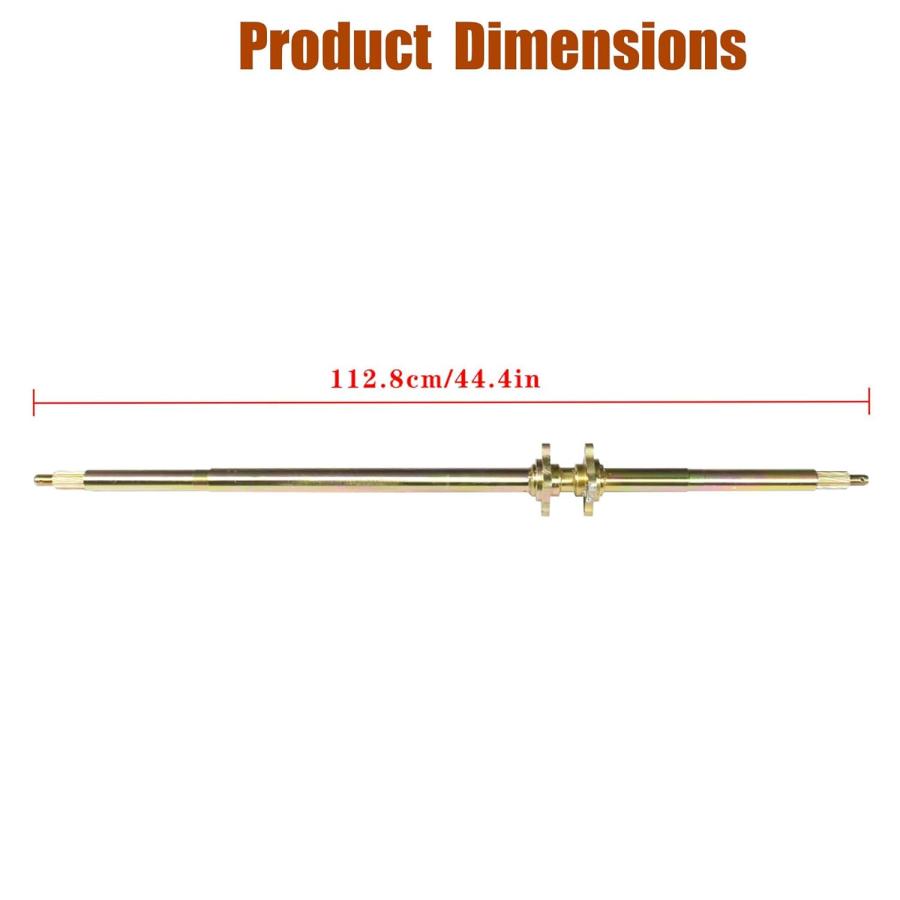 並行輸入品】GXYWADY 44インチ/1120mm ゴーカート リアアクスル