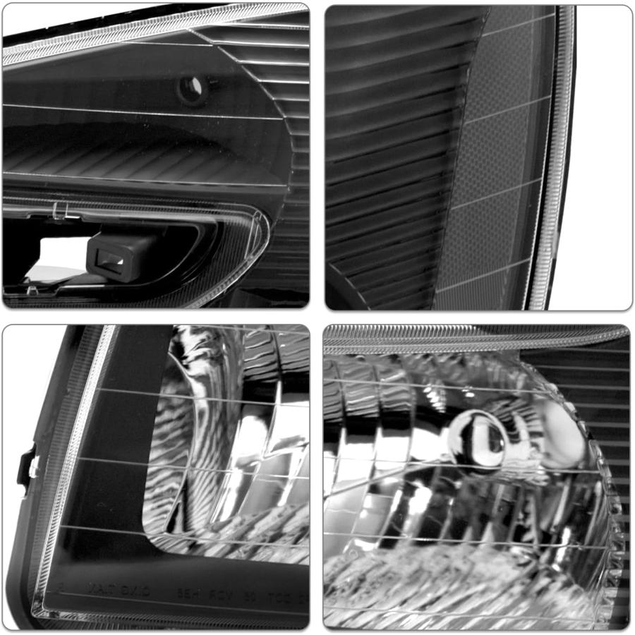【並行輸入品】SOCKIR 2005 2006 2007 2008 2009 Chevy Equinox ヘッドライトアセンブリ 交換用 4ドア SU_3