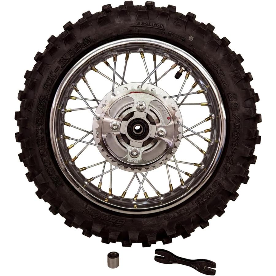 並行輸入品】Complete Rear Rim Wheel Brake Sprocket Assembly