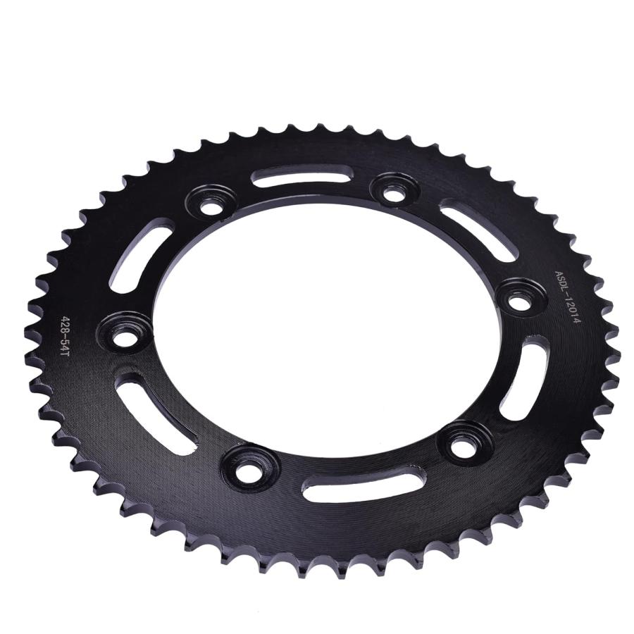 【並行輸入品】428 Pitch 54 Tooth Rear Drive Sprocket Compatible with Honda VT250 Fの画像