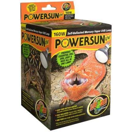 並行輸入品】 Zoo Med PowerSun UV Lamp 160W Self Ballasted Mercury