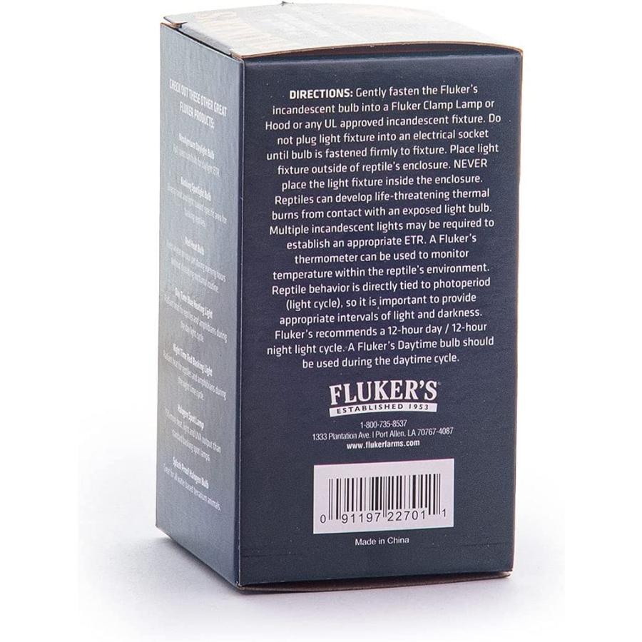 男の子向けプレゼント集結 Fluker´s Black Nightlight Bulbs for Reptiles 60 watt by Fluker´s　並行輸入品