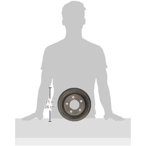 Centric Parts C-Tek Standard Brake Drum - High Strength Steel Replacement
